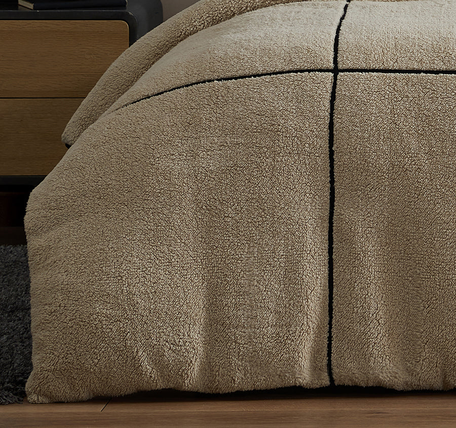Makai Quilt Cover Set Range Natural
