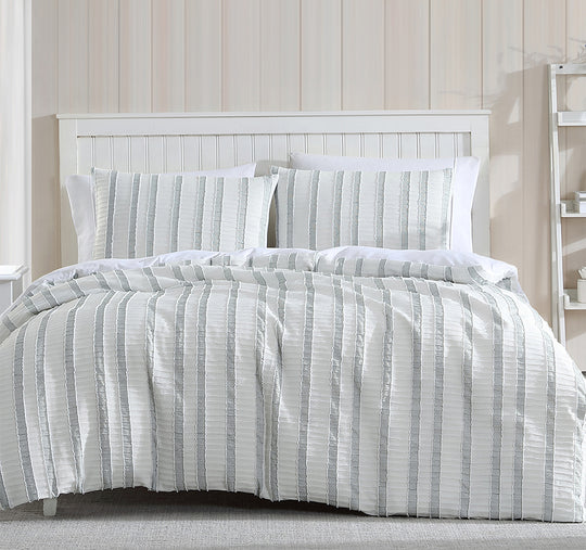 Miles Quilt Cover Set Range Green