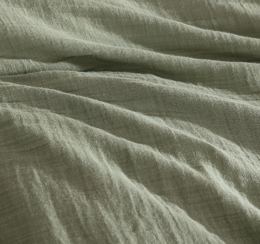 Earth Quilt Cover Set Range Olive