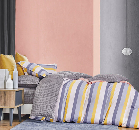 Jimmy Quilt Cover Set Range Multi