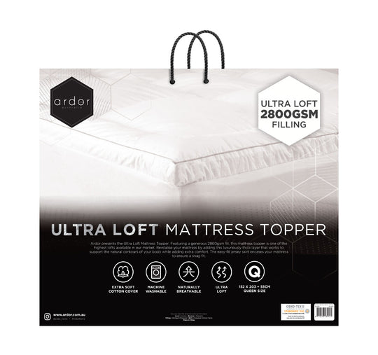 Microfibre 2800GSM Mattress Topper Range