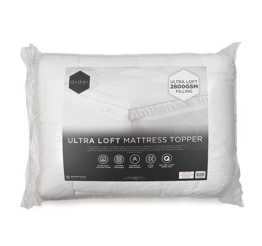 Microfibre 2800GSM Mattress Topper Range