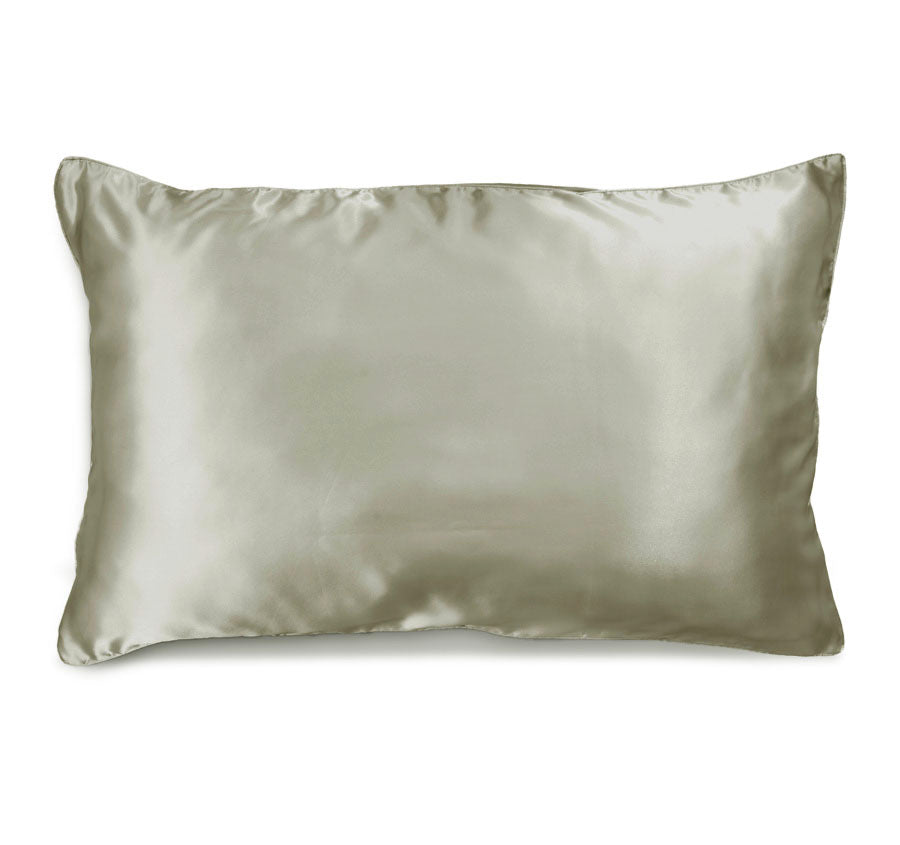 Silk Pillowcase and Eye Mask Set Silver Nights
