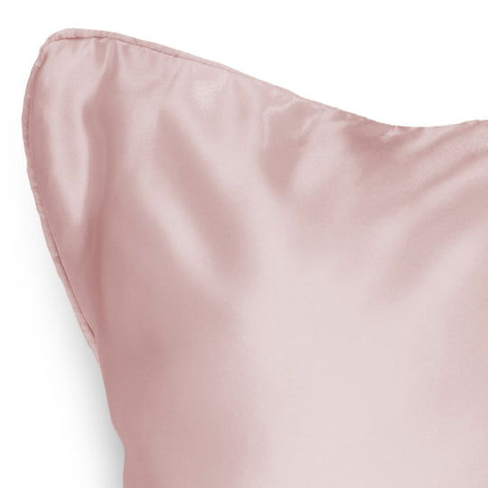 Silk Pillowcase and Eye Mask Set Soft Pink