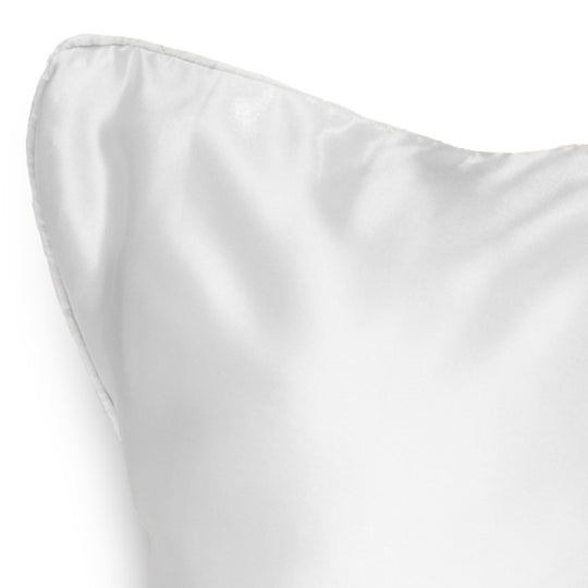 Silk Pillowcase and Eye Mask Set White