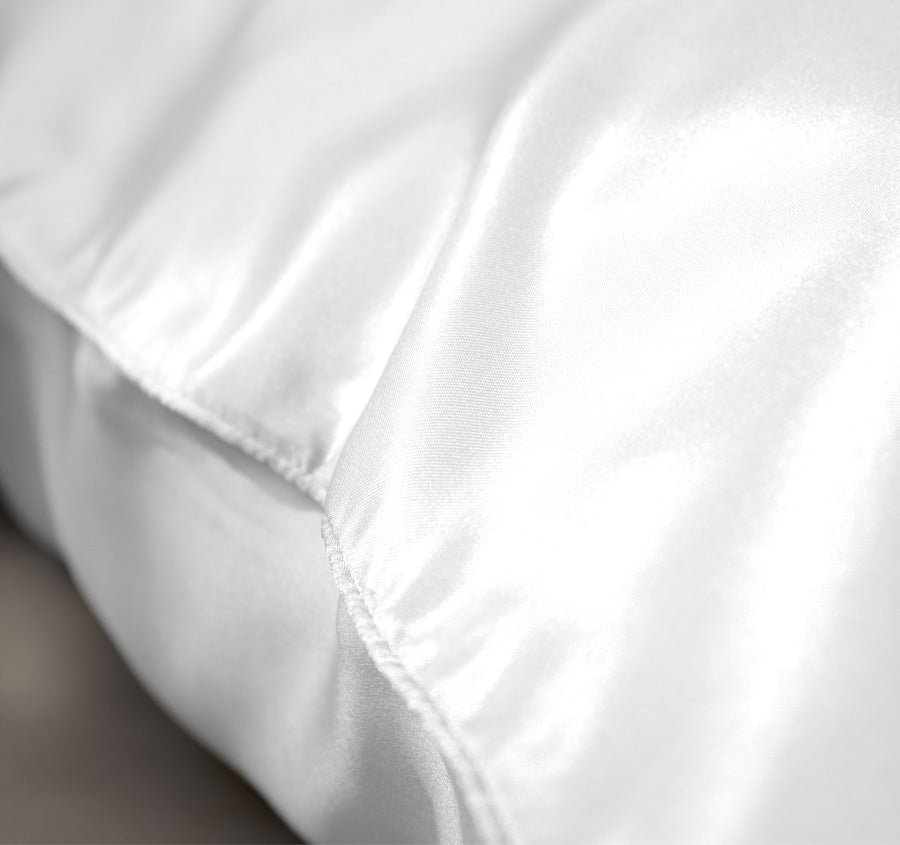Silk Standard Pillowcase White