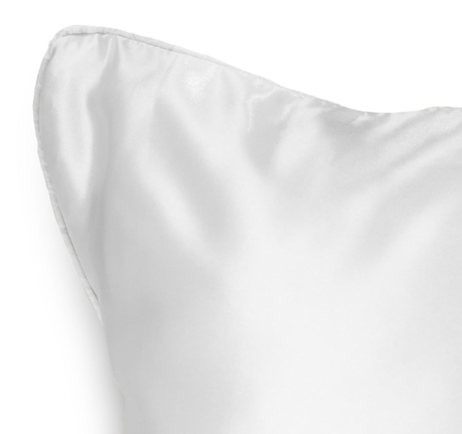 Silk Standard Pillowcase White