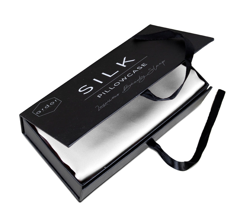 Silk Standard Pillowcase White