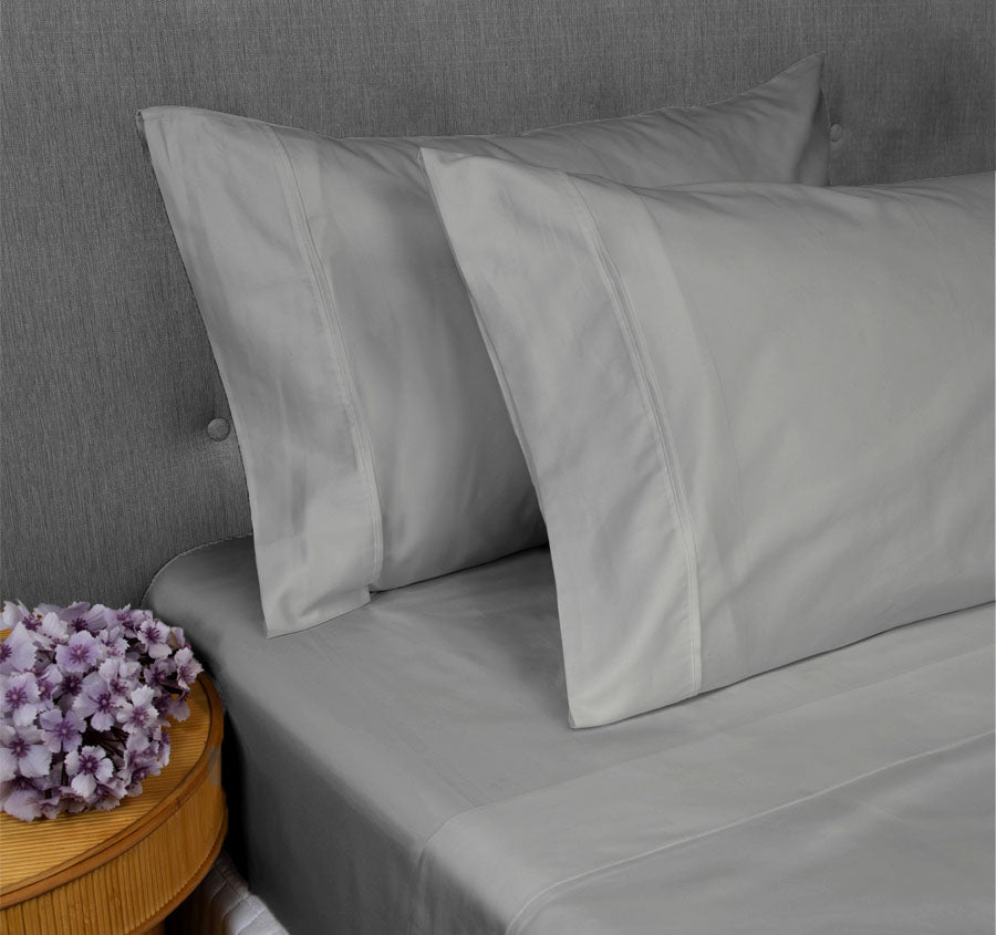 Australian Cotton 500THC Mega Sheet Set Range Silver