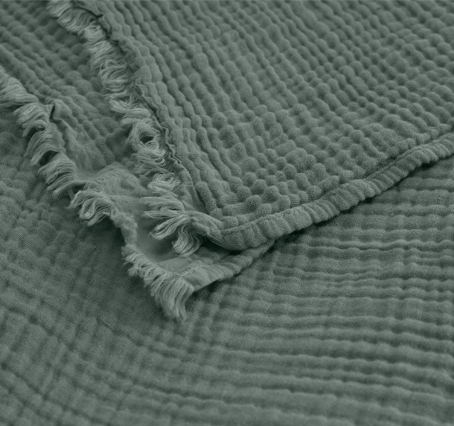 Capri 127x152cm Throw Rug Seafoam