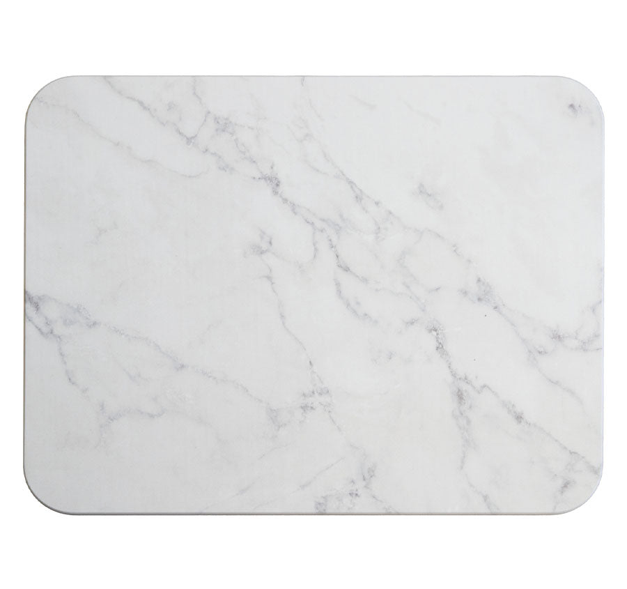 Dri 39x60 Bath Stone White Marble