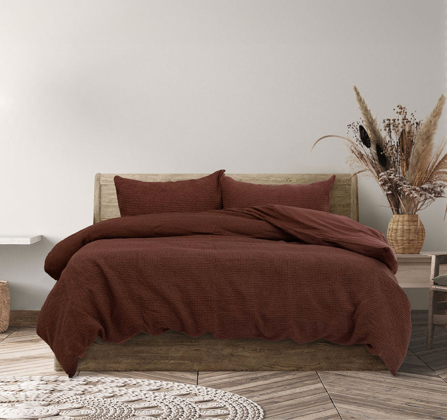 Ranch Quilt Cover Set Range Bark