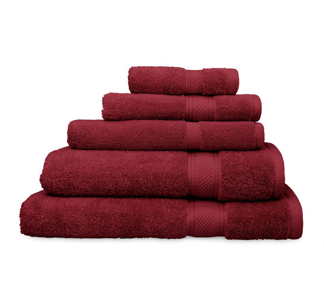 St Regis 600GSM Bath Towel Range Berry