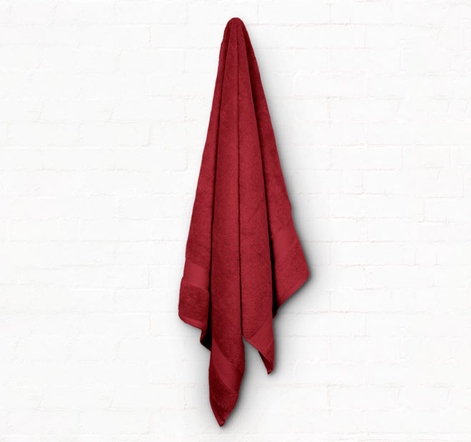 St Regis 600GSM Bath Towel Range Berry
