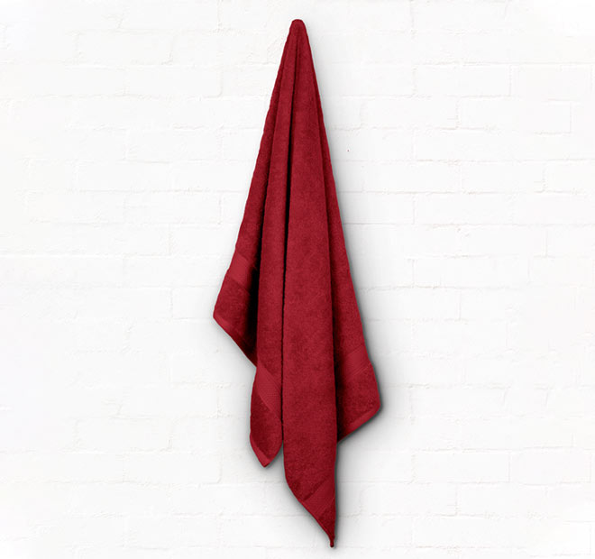 St Regis 600GSM Bath Towel Range Berry