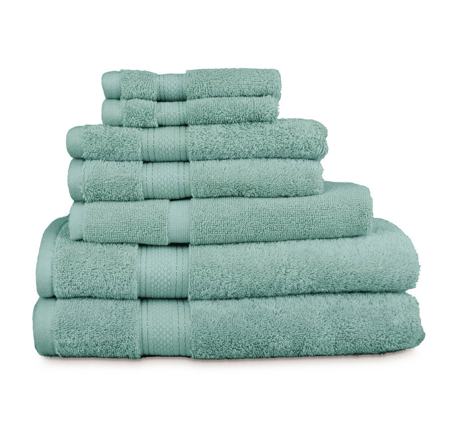 St Regis 7 Piece 600GSM Cotton Towel Set Marine