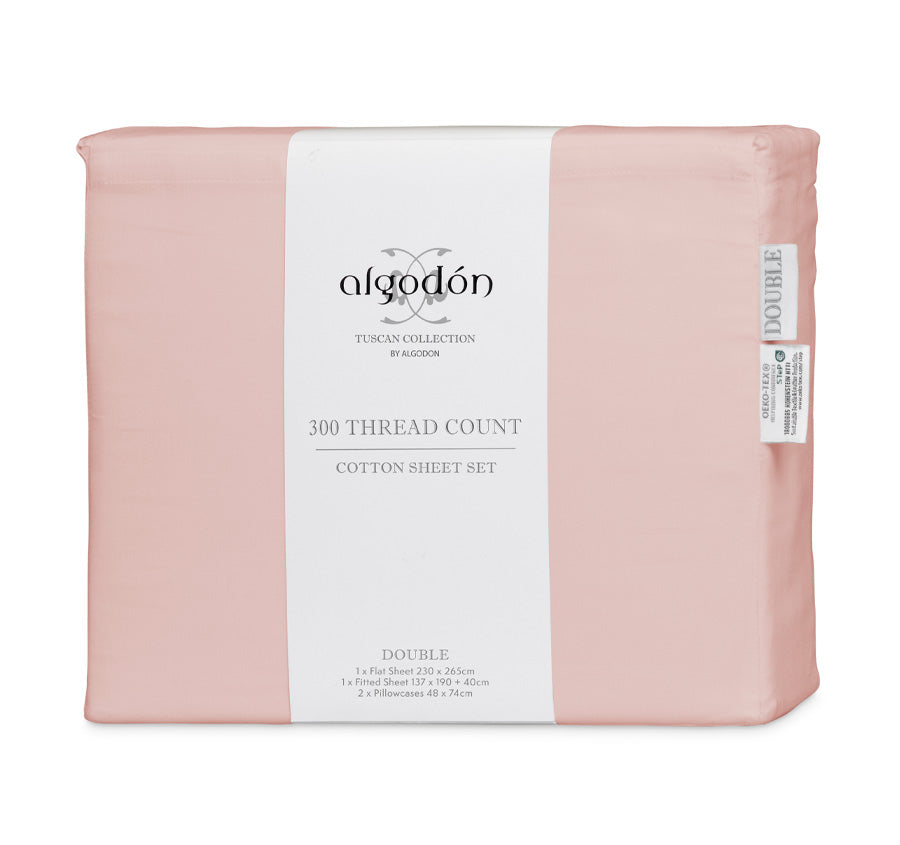 Tuscan Collection Sheet Set Range Blush