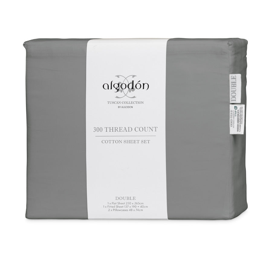 Tuscan Collection Sheet Set Range Charcoal