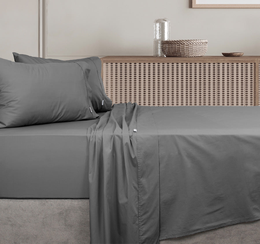 Tuscan Collection Sheet Set Range Charcoal