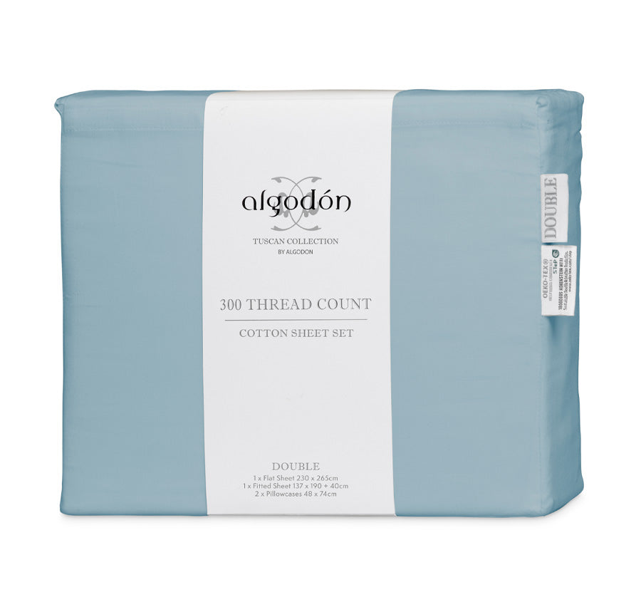 Tuscan Collection Sheet Set Range Faded Denim