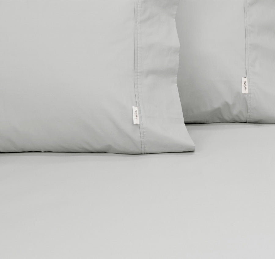 Tuscan Collection Fitted Sheet Combo Set Range Silver