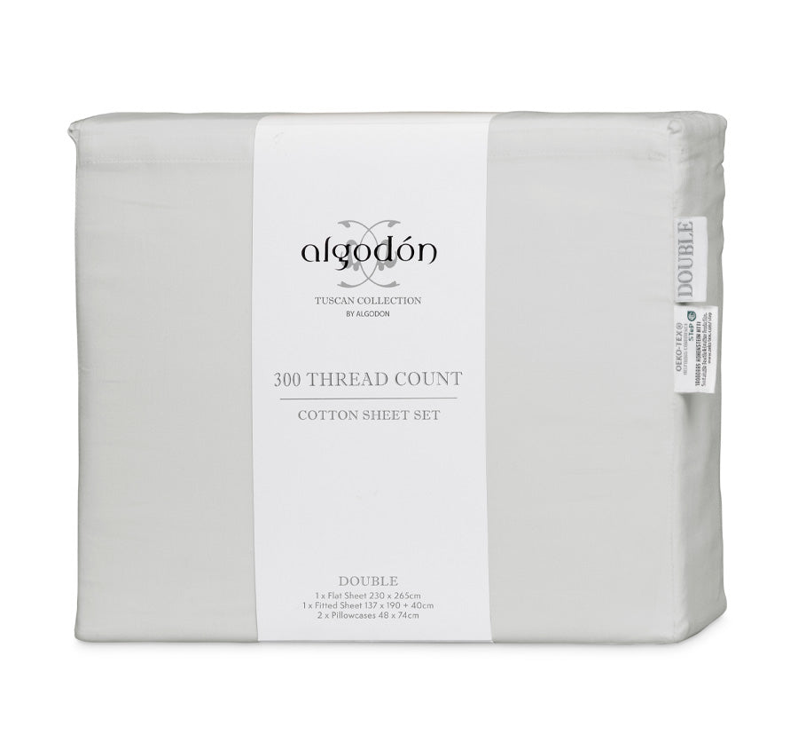 Tuscan Collection Sheet Set Range Silver