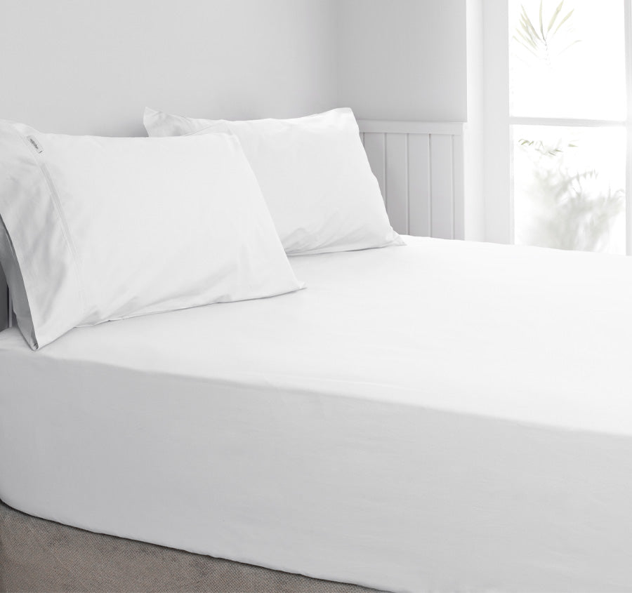 Tuscan Collection Fitted Sheet Combo Set Range White