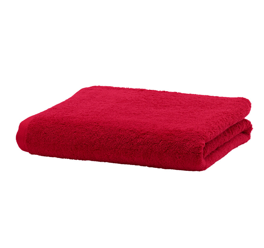 London 600GSM Egyptian Combed Cotton Bath Towel Range Chilli Pepper