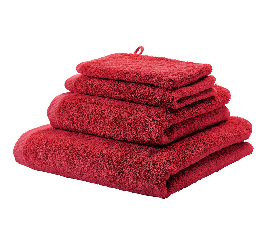 London 600GSM Egyptian Combed Cotton Bath Towel Range Chilli Pepper