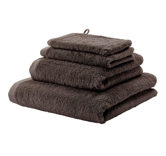 London 600GSM Egyptian Combed Cotton Bath Towel Range Chocolate