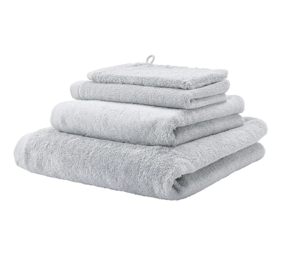 London 600GSM Egyptian Combed Cotton Bath Towel Range Cool Grey
