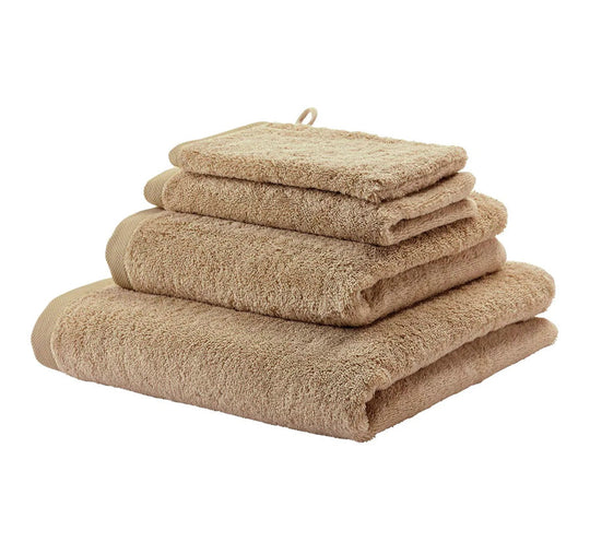 London 600GSM Egyptian Combed Cotton Bath Towel Range Latte