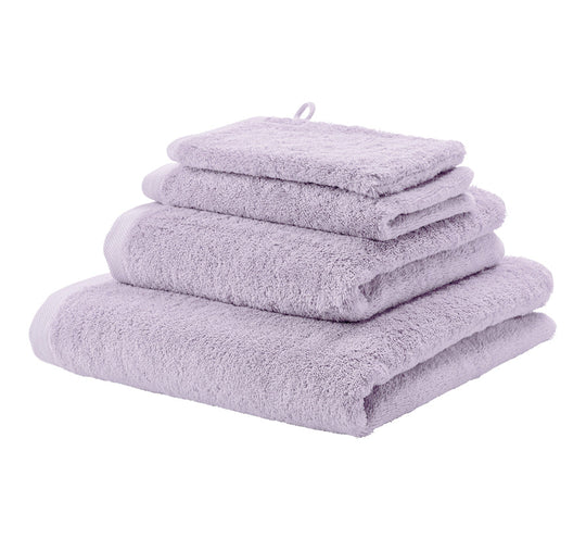 London 600GSM Egyptian Combed Cotton Bath Towel Range Lilac