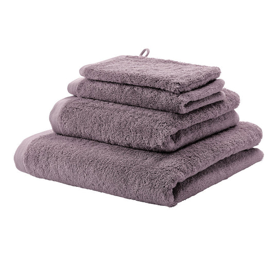 London 600GSM Egyptian Combed Cotton Bath Towel Range Mauve