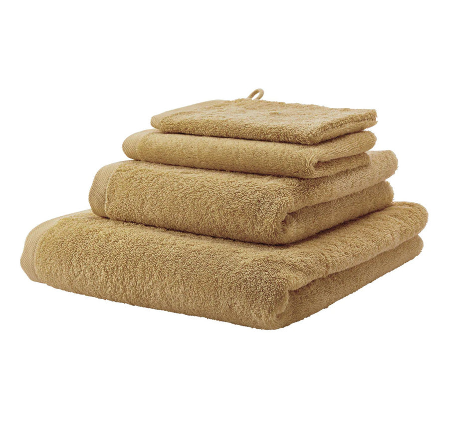 London 600GSM Egyptian Combed Cotton Bath Towel Range Ochre