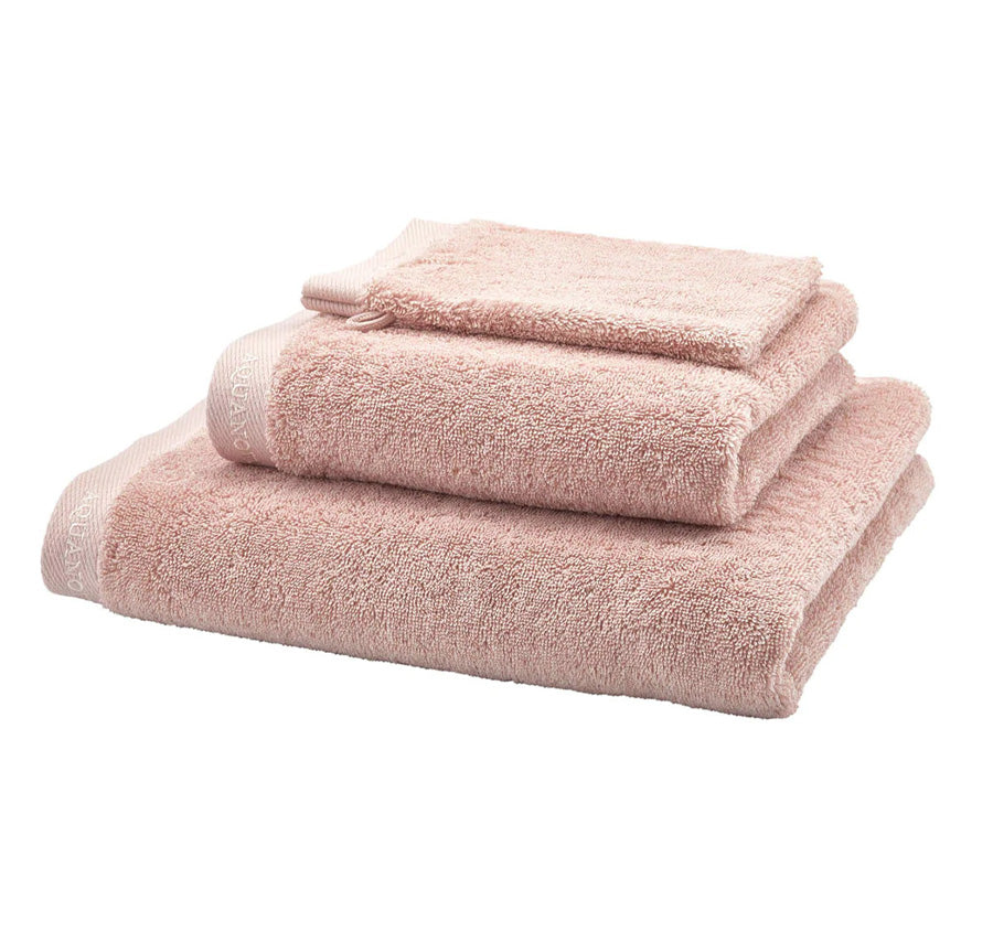 Milan Pima Cotton Bath Towel Range Dusty Pink