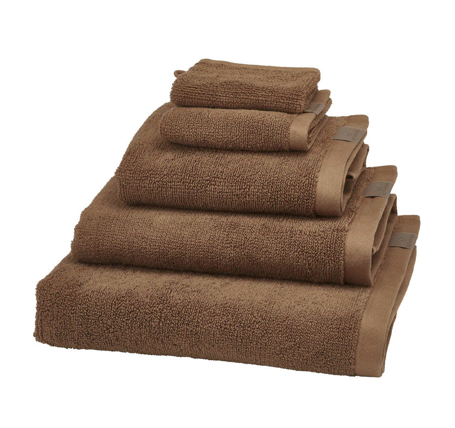 Oslo 500GSM Organic Cotton Bath Towel Range Cinnamon
