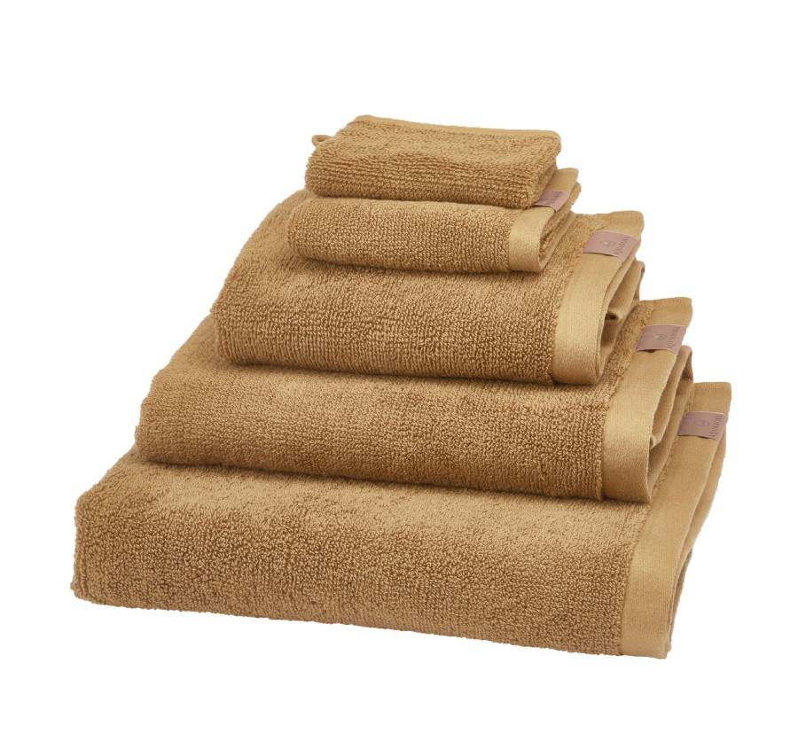 Oslo 500GSM Organic Cotton Bath Towel Range Ginger