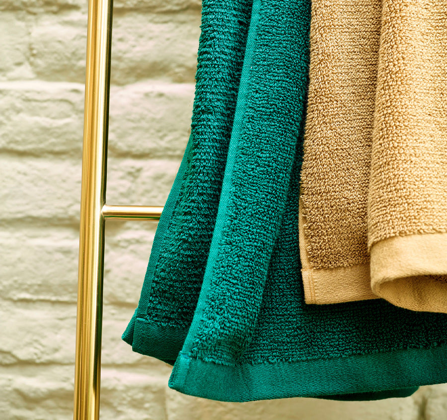 Oslo 500GSM Organic Cotton Bath Towel Range Mustard