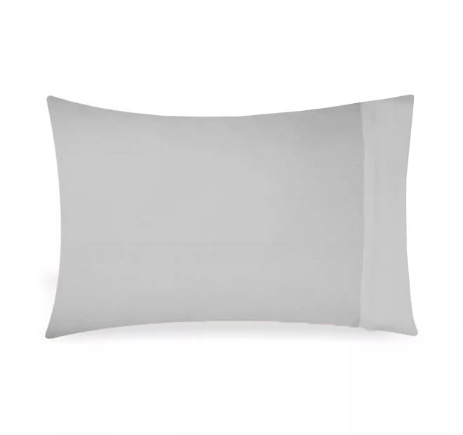 Bamboo Eco 400THC Cotton Queen Pillowcase Grey