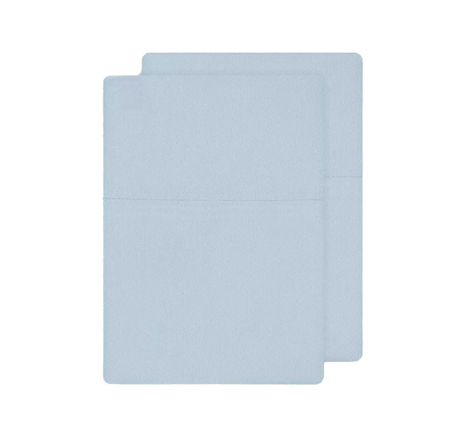 Bamboo Eco 400THC Cotton Standard Pillowcase Pair Sky Blue