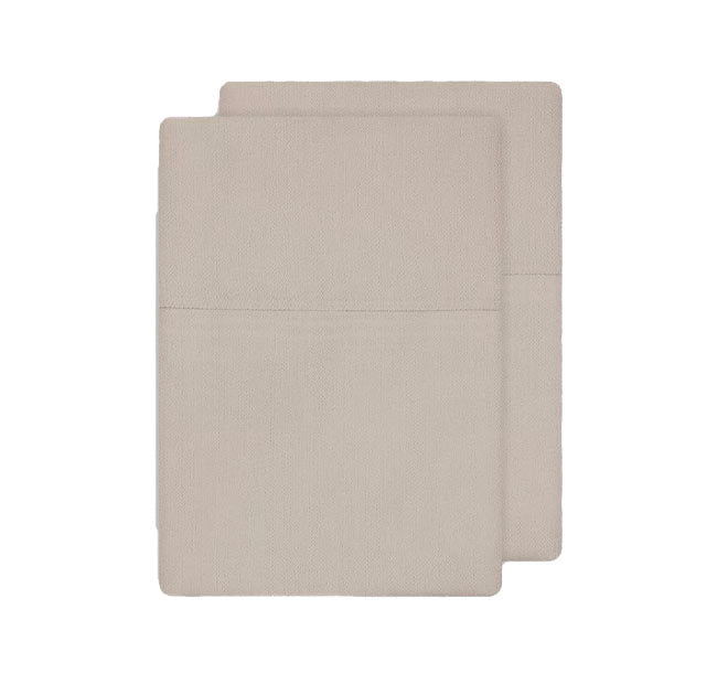 Bamboo Eco 400THC Standard Pillowcase Pair Stone