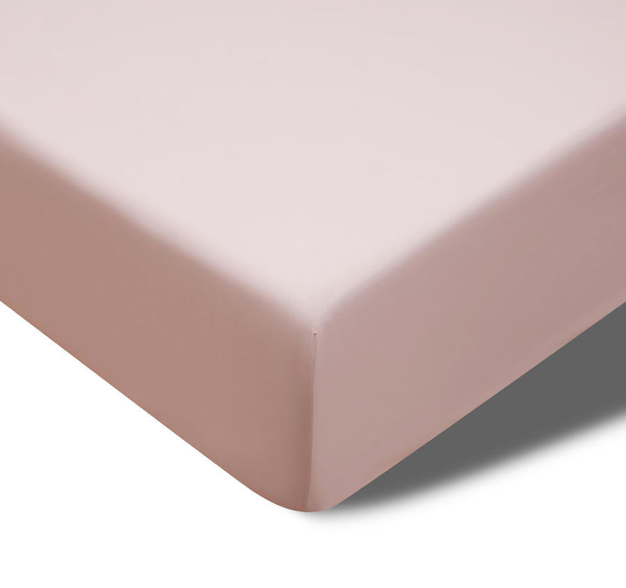 Bamboo Eco 400THC Cotton Mega Fitted Sheet Range Blush