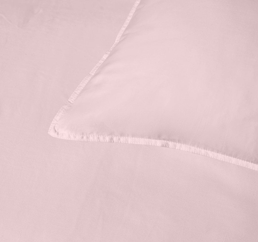 Bamboo Eco 400THC Cotton Quilt Cover Set Range Blush