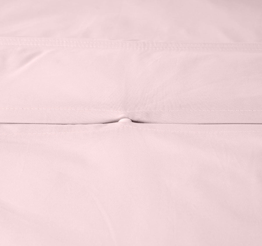 Bamboo Eco 400THC Cotton Quilt Cover Set Range Blush