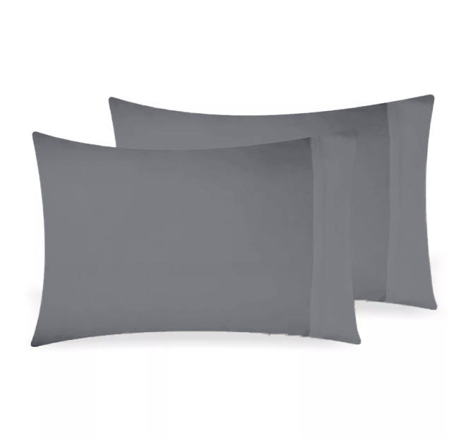 Bamboo Eco 400THC Cotton Mega Sheet Set Range Charcoal