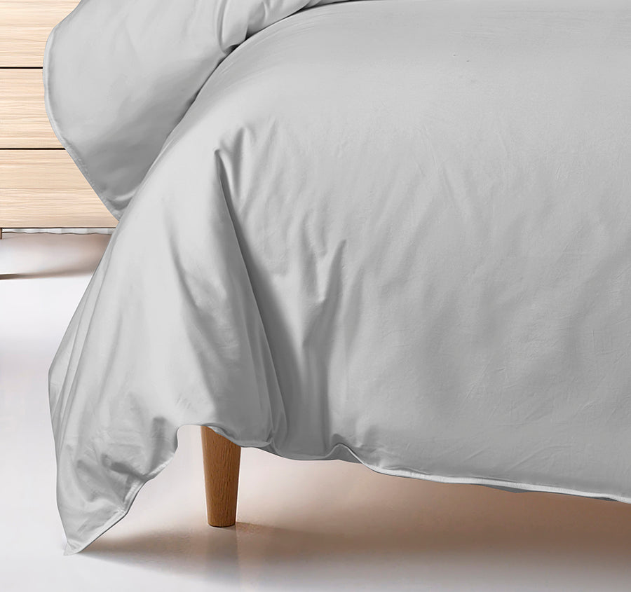 Bamboo Eco 400THC Cotton Quilt Cover Set Range Grey