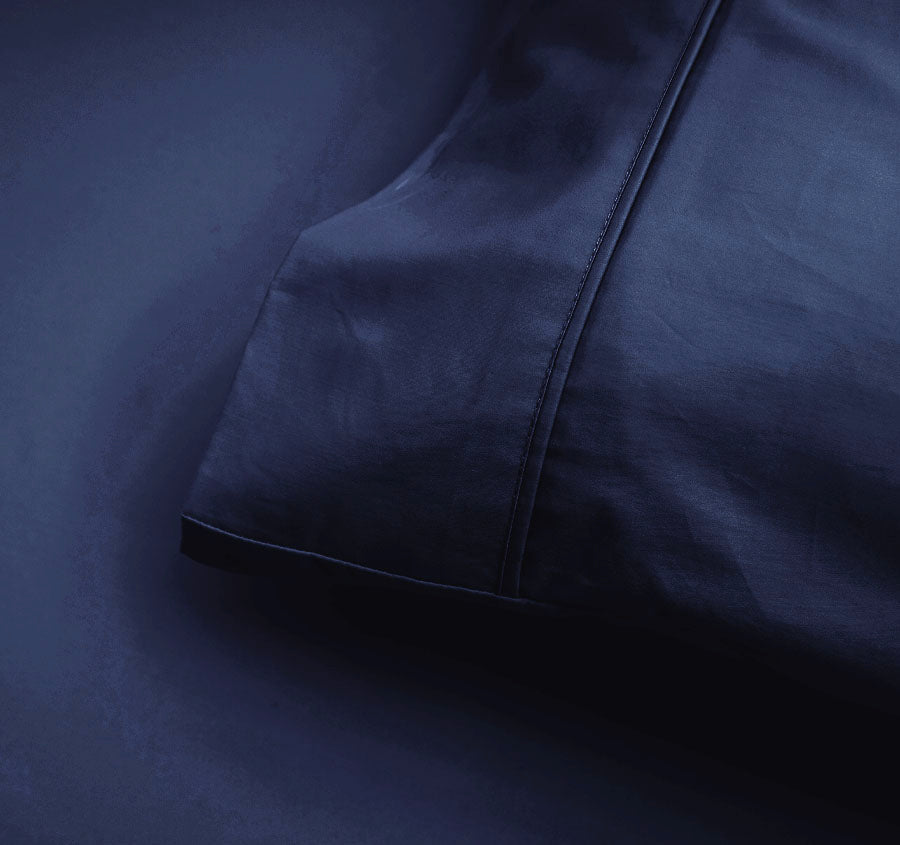 Bamboo Eco 400THC Cotton Mega Sheet Set Range Navy