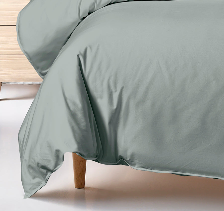 Bamboo Eco 400THC Cotton Quilt Cover Set Range Sage