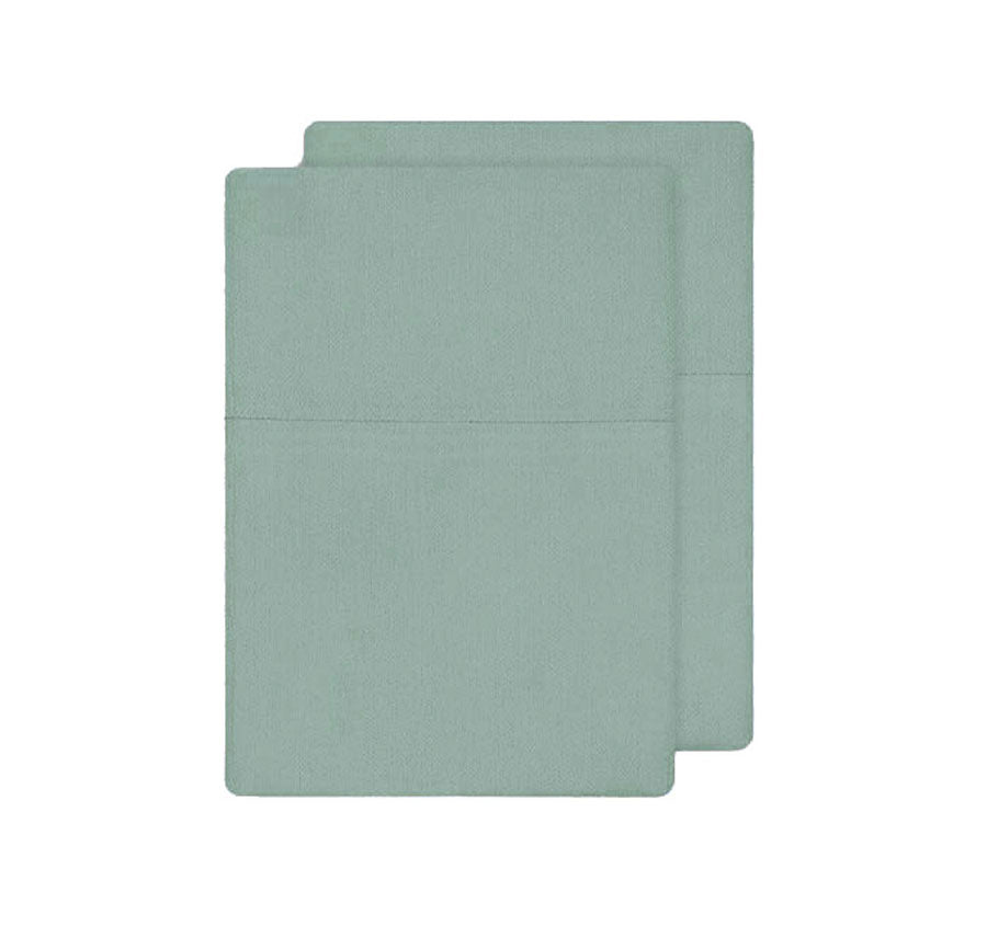 Bamboo Eco 400THC Cotton Standard Pillowcase Pair Sage